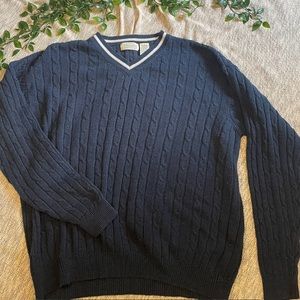 St. John’s Bay Mens Large Blue Sweater